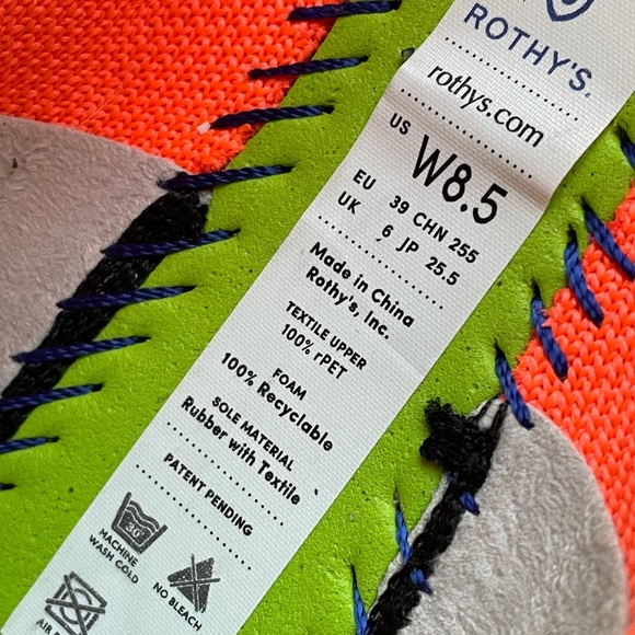 Rothy’s Tropical Pink Size 8.5, w/ box, Pre-owned - Picture 6 of 9